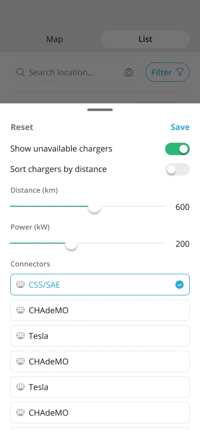Filtrer les connecteurs
