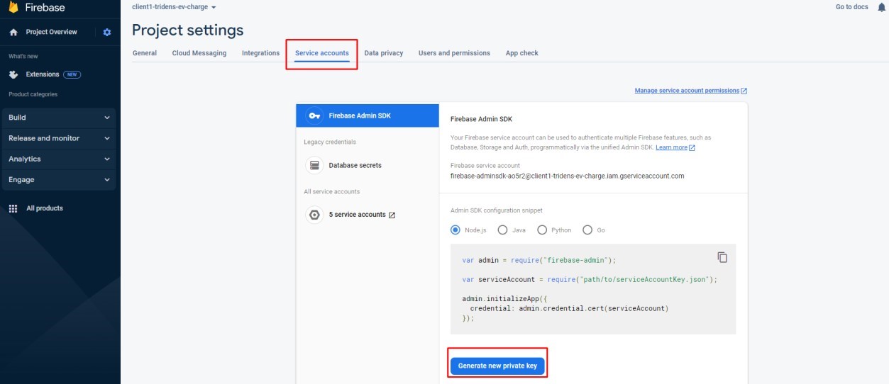 Générer une nouvelle clé privée