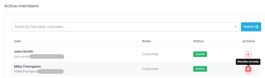 Révoquer l&rsquo;Accès des Membres