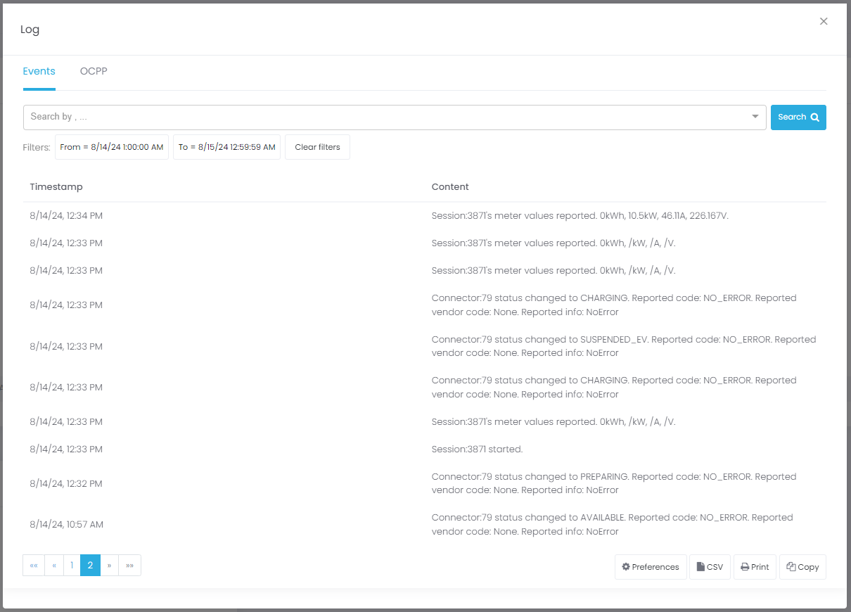 Filtriranje dnevnikov
