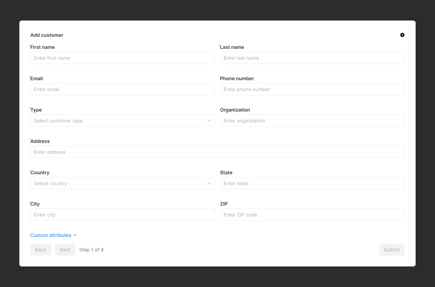 Fig. 2: Onboard Customer